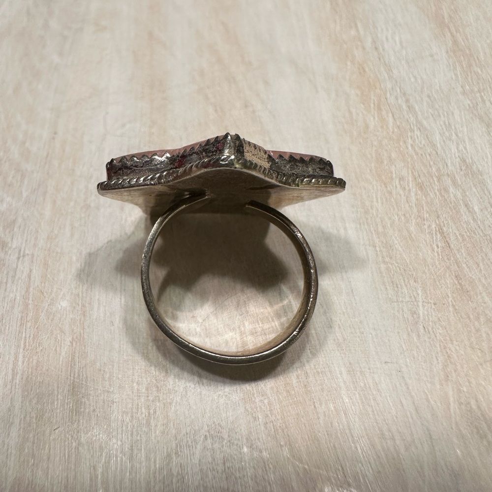 PINK Shell Star Ring - Picture 3 of 5